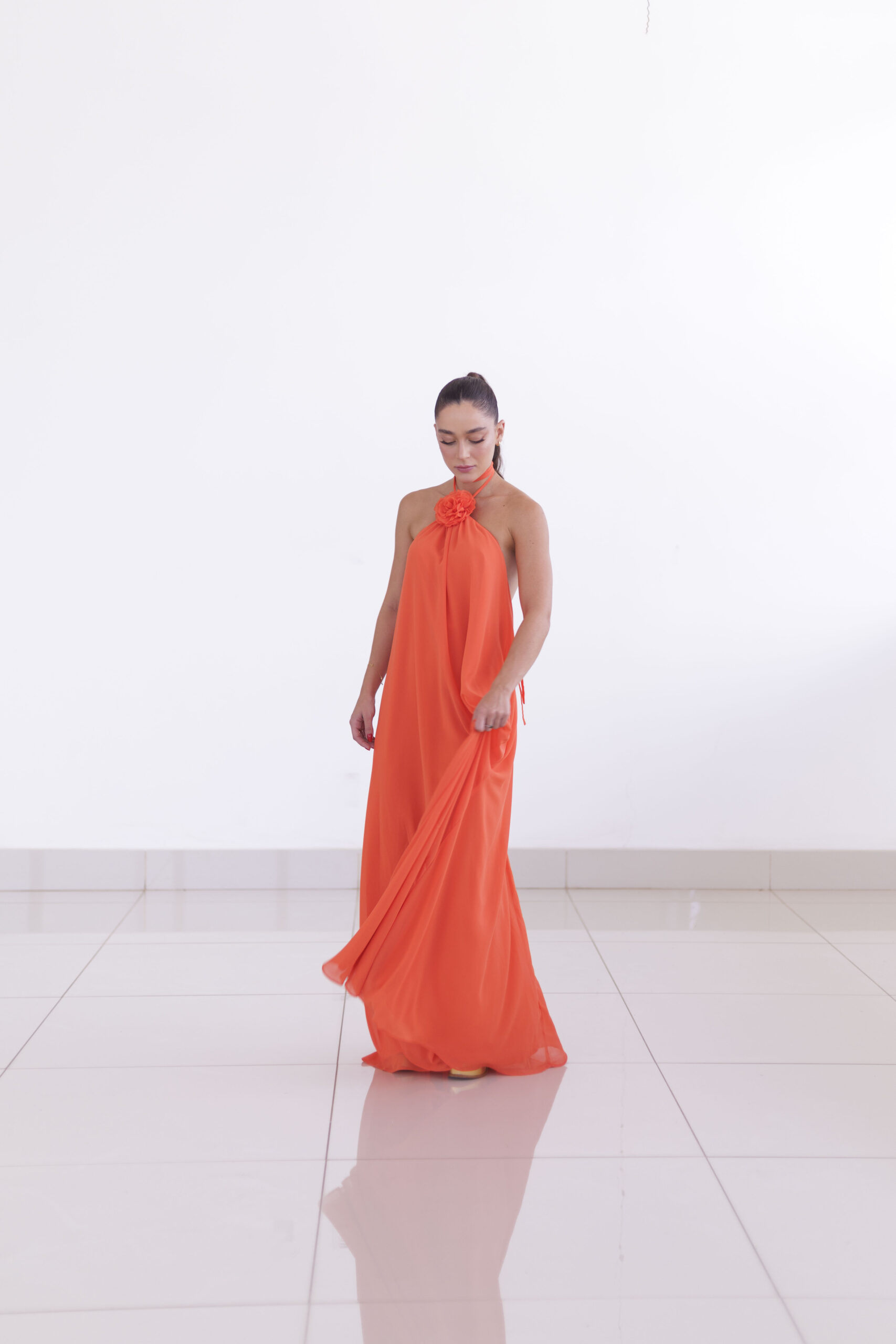 Vestido Gio Laranja - Imagem 3