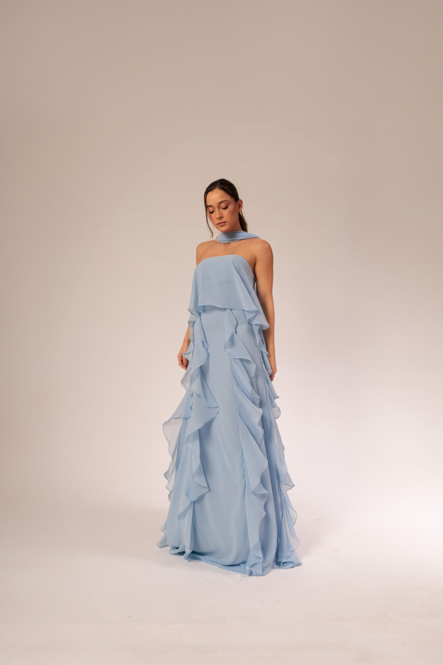 Vestido Tetê Azul Serenity PE - Imagem 7