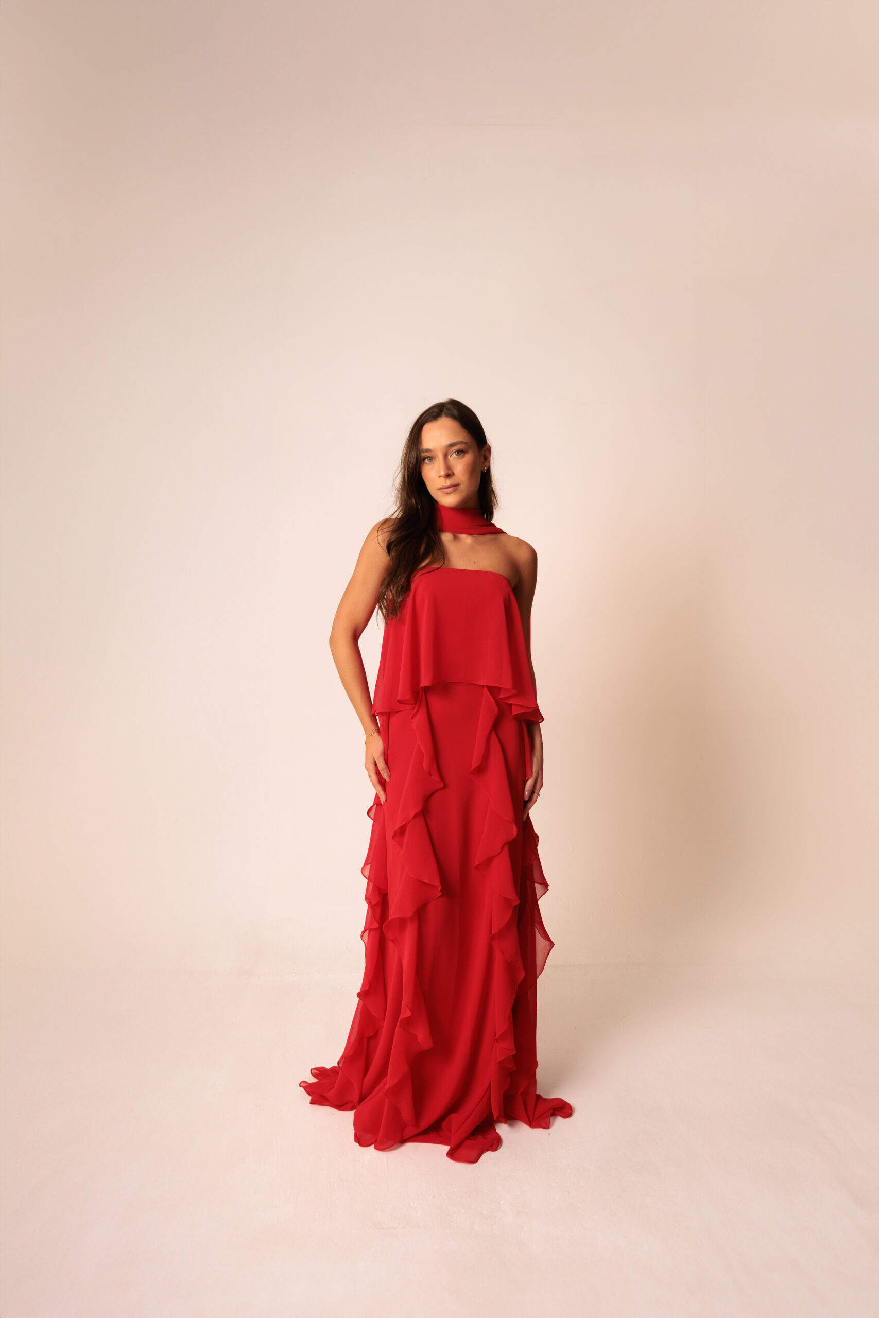 Vestido Tetê Vermelho PE - Imagem 3
