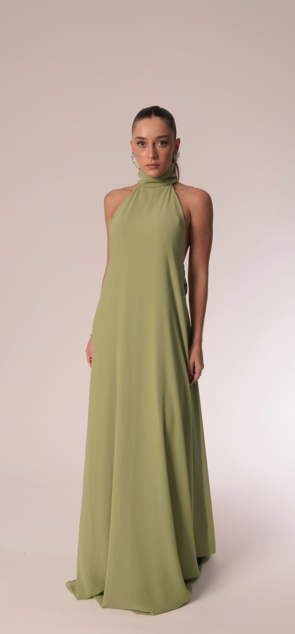 Vestido Ju Verde Pistache - Imagem 3