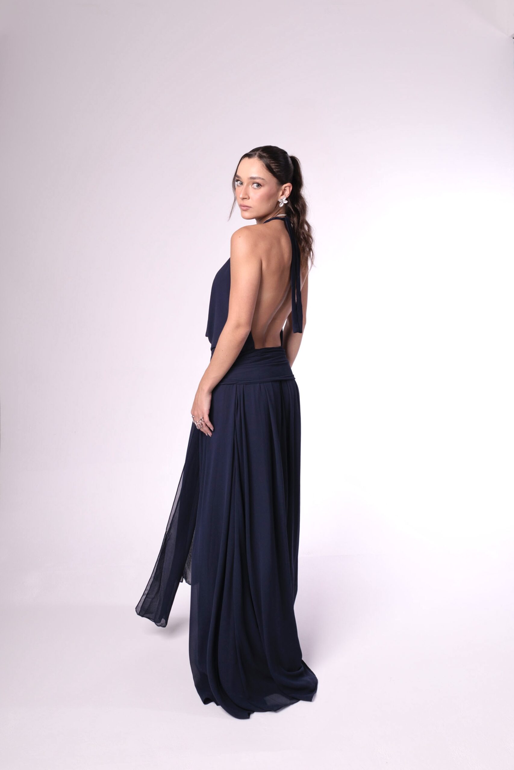 Vestido Luz Azul Marinho PE - Imagem 3