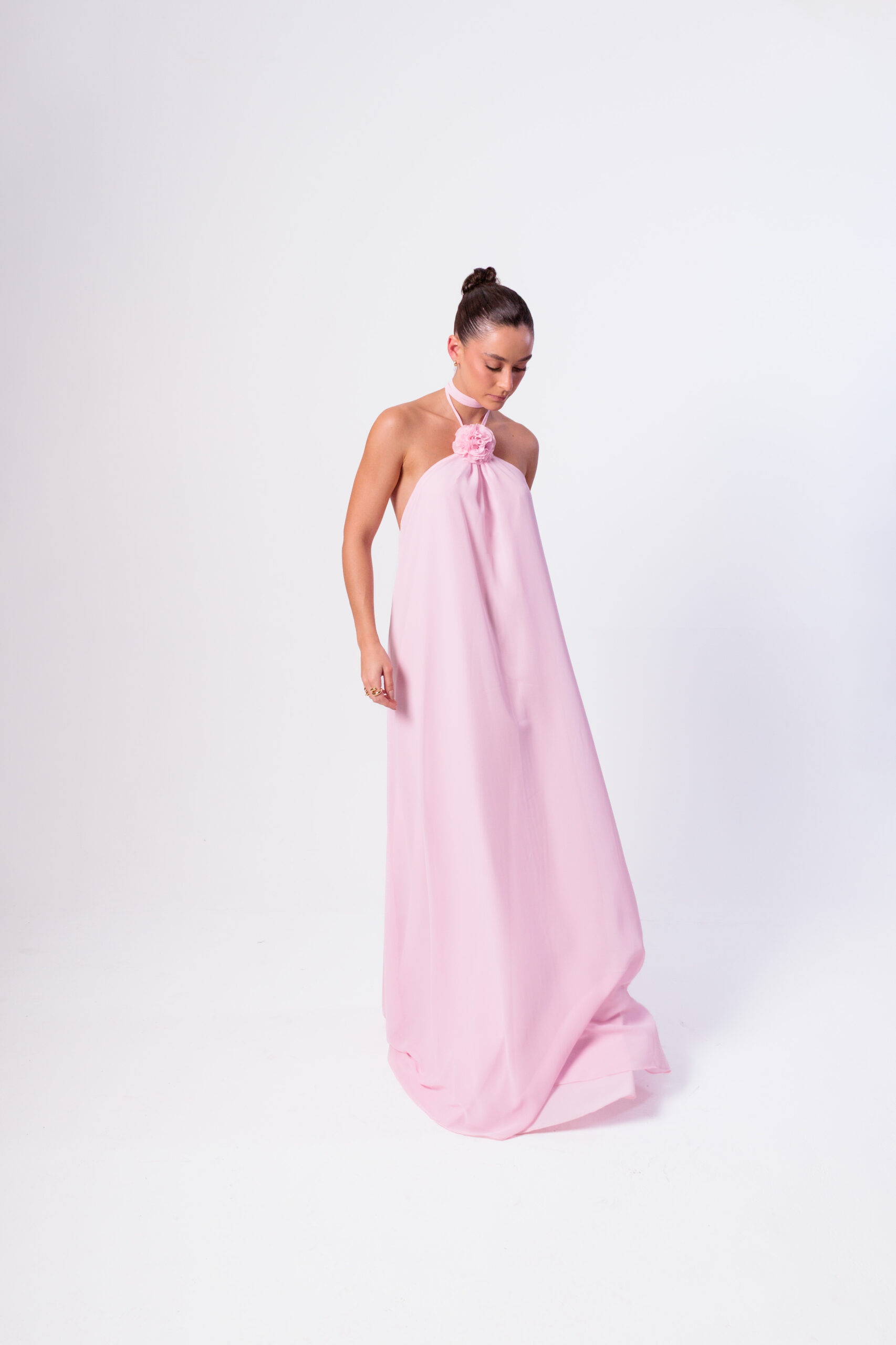 Vestido Gio Rosa Bebê