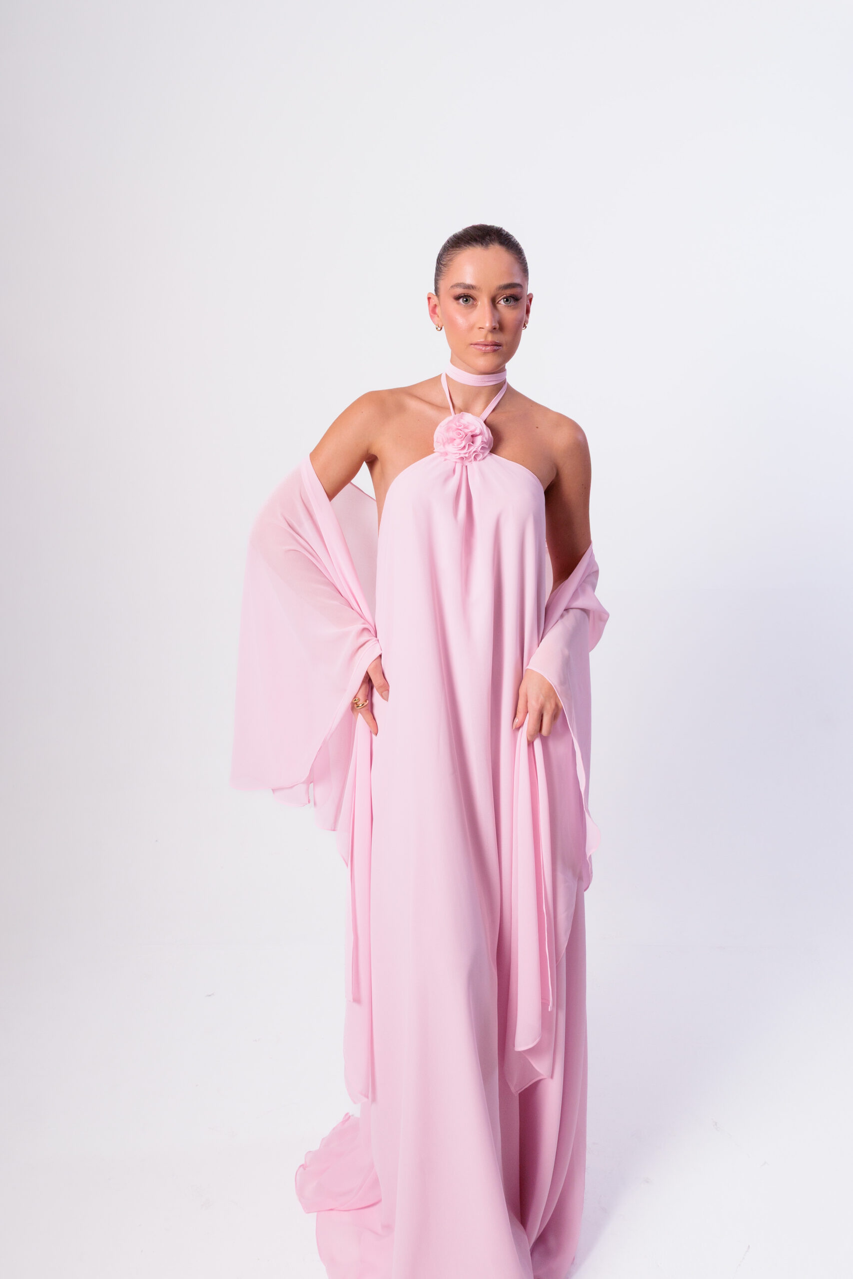 Vestido Gio Rosa Bebê - Imagem 3