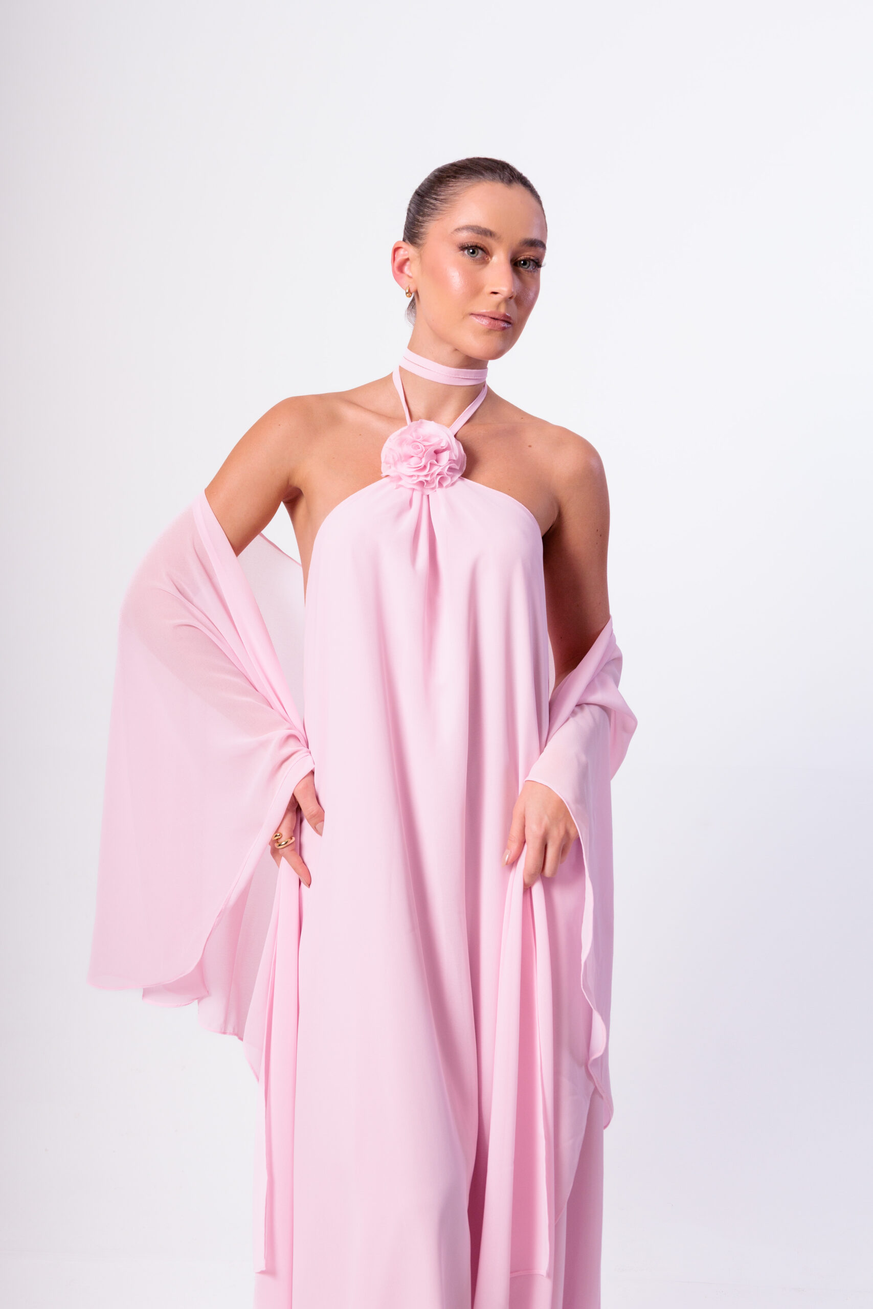 Vestido Gio Rosa Bebê - Imagem 4