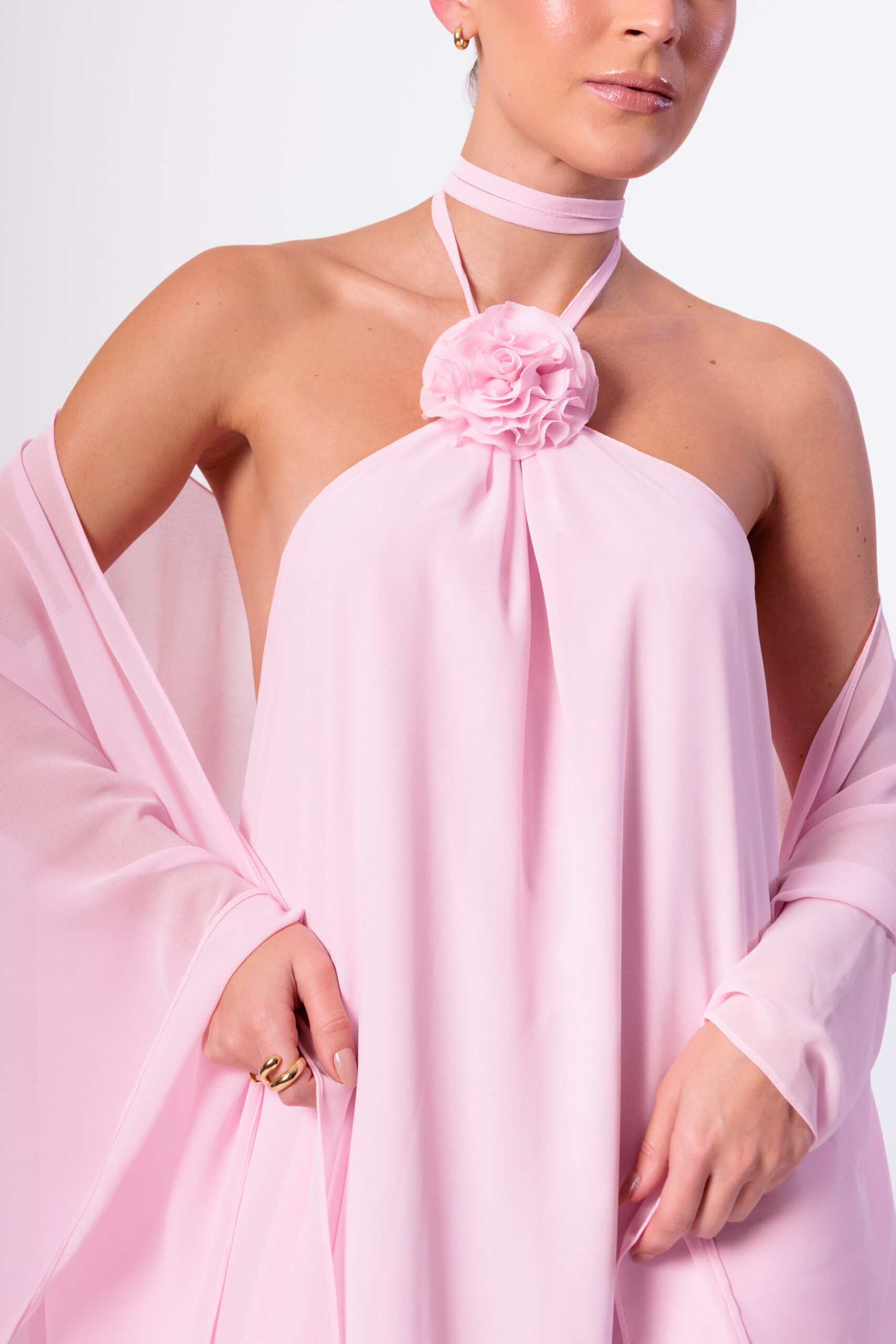 Vestido Gio Rosa Bebê - Imagem 5