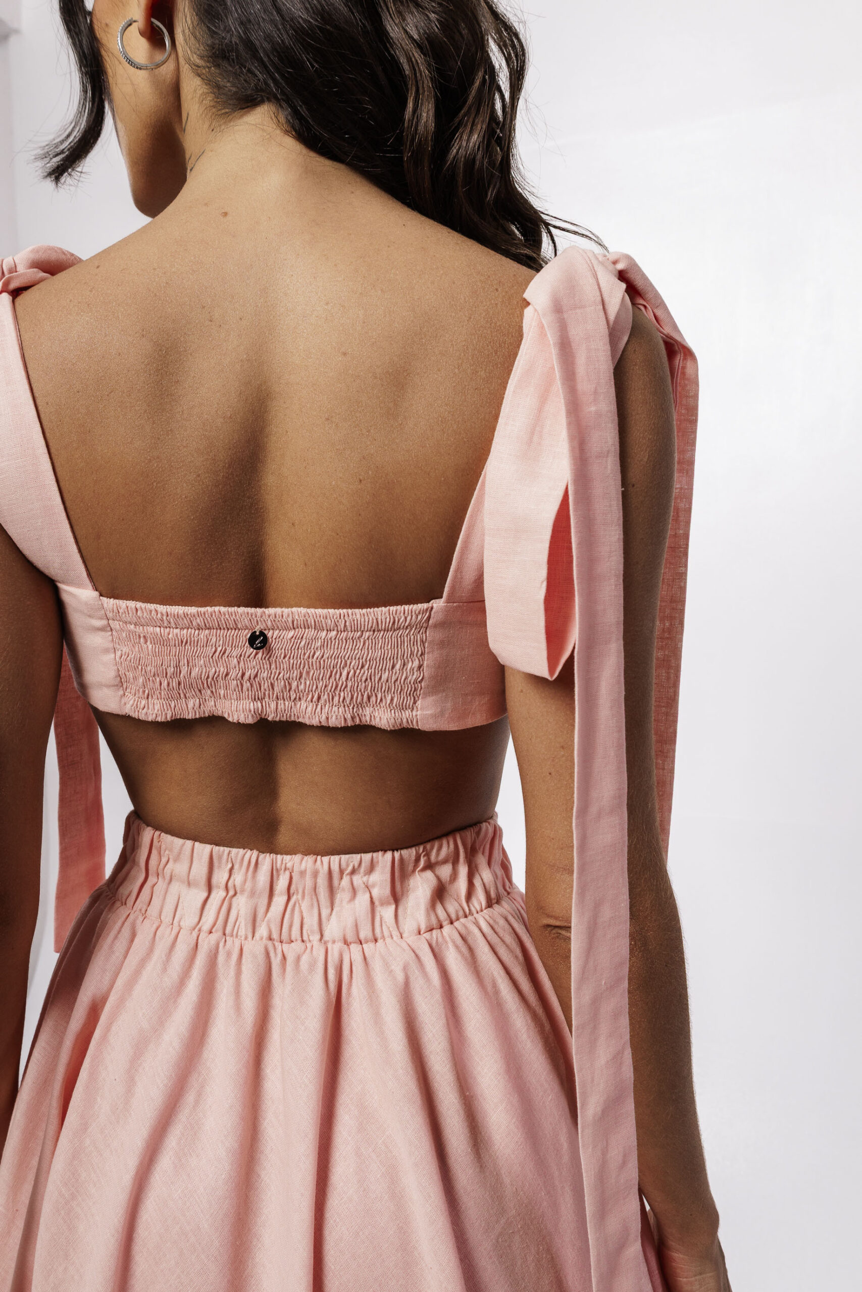 Conjunto Linho Rosa Laço - Imagem 7