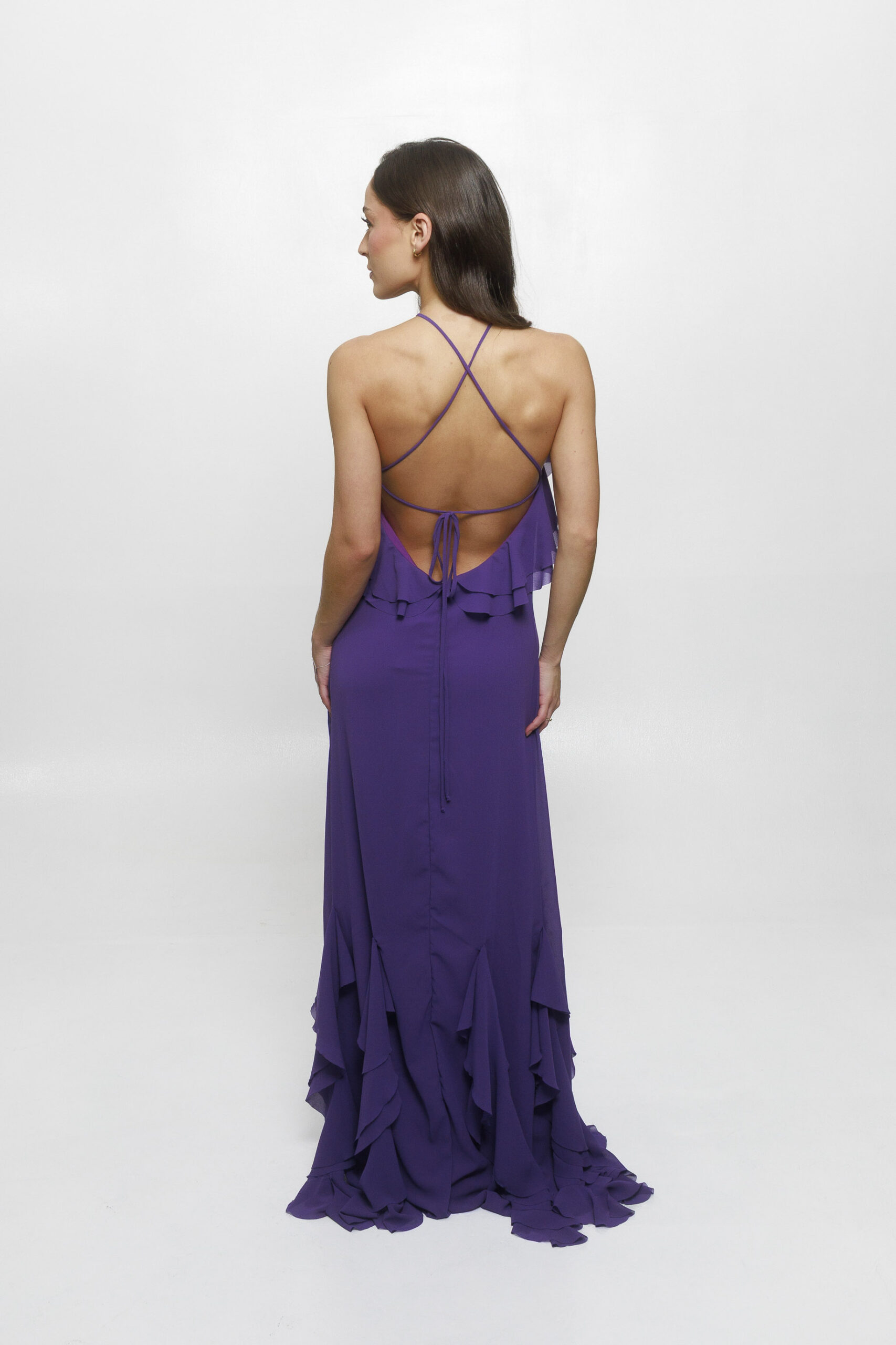 Vestido Amelie Roxo - Imagem 3