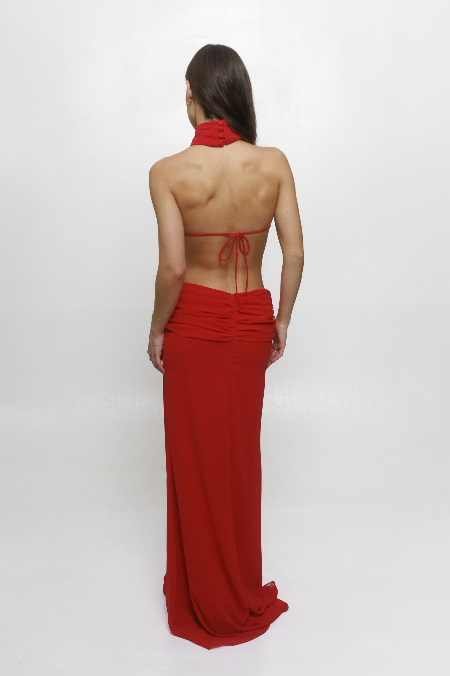 Vestido Jade Vermelho - Imagem 2
