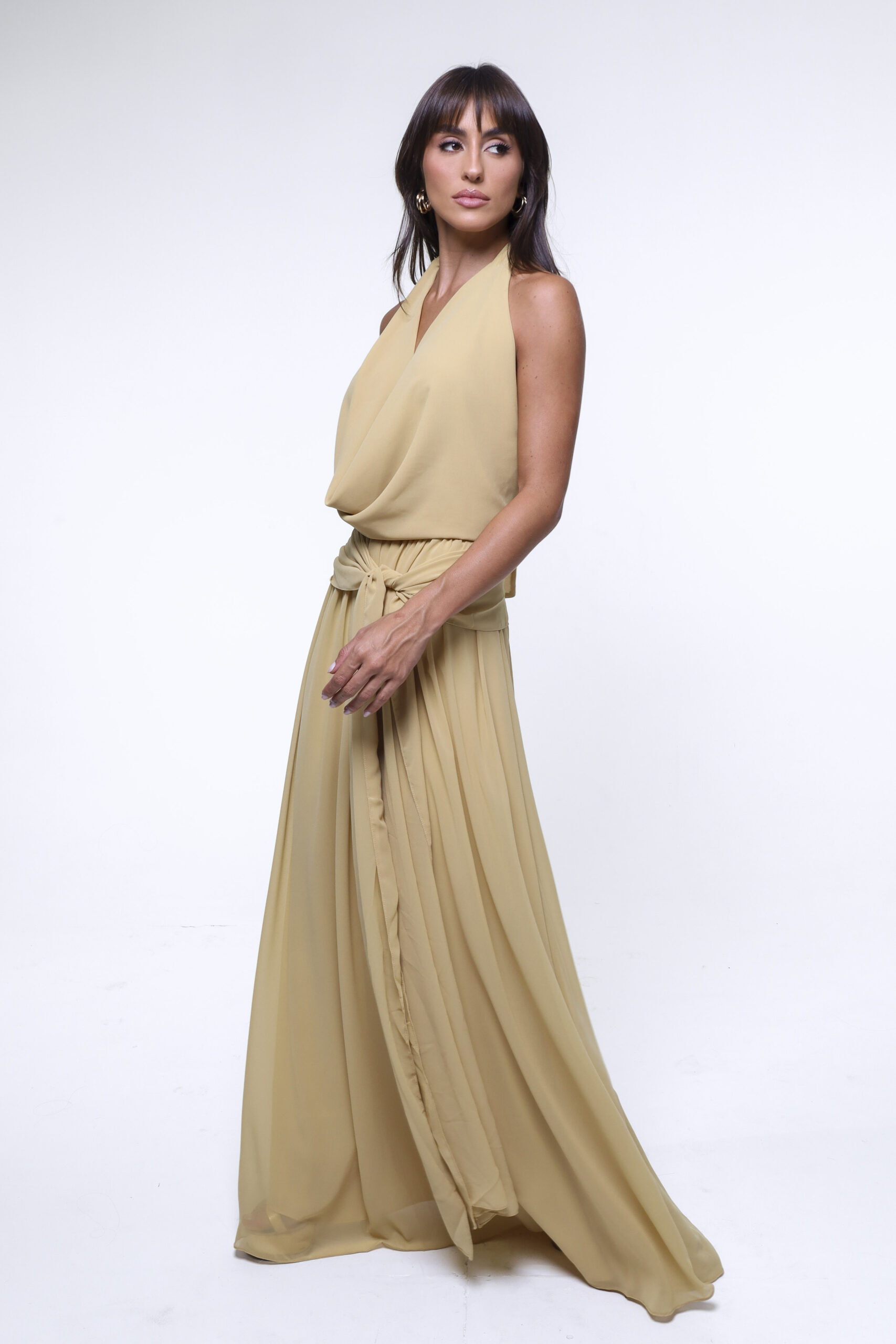 Vestido Luz Gold Bege - Imagem 3