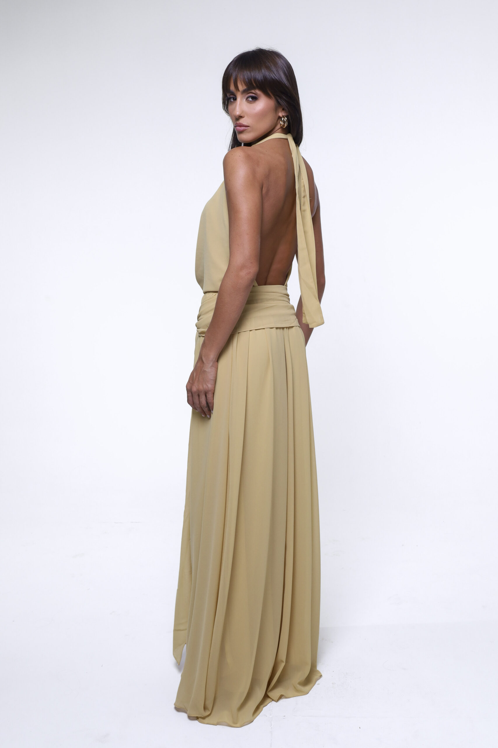 Vestido Luz Gold Bege - Imagem 2