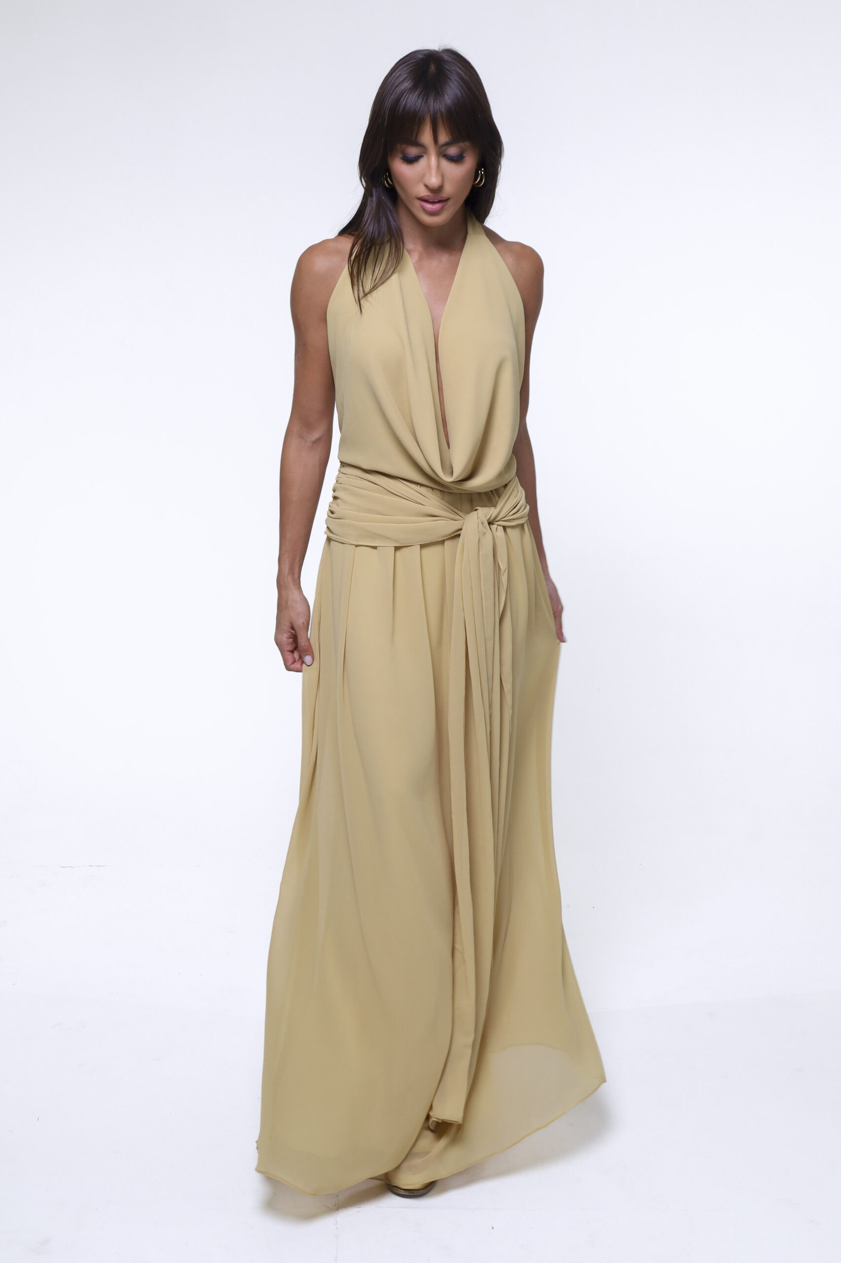 Vestido Luz Gold Bege - Imagem 4