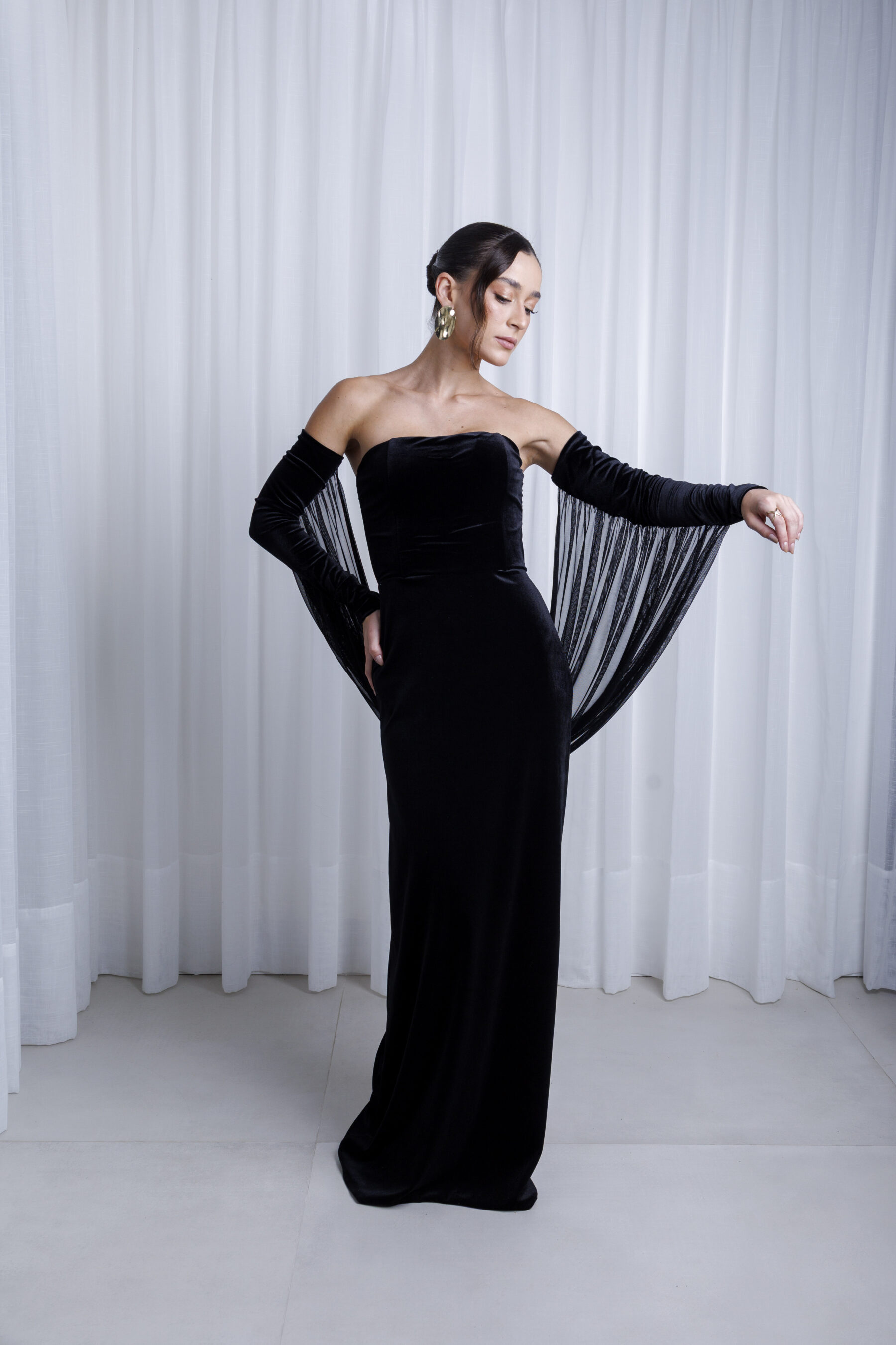 Vestido Mila Preto