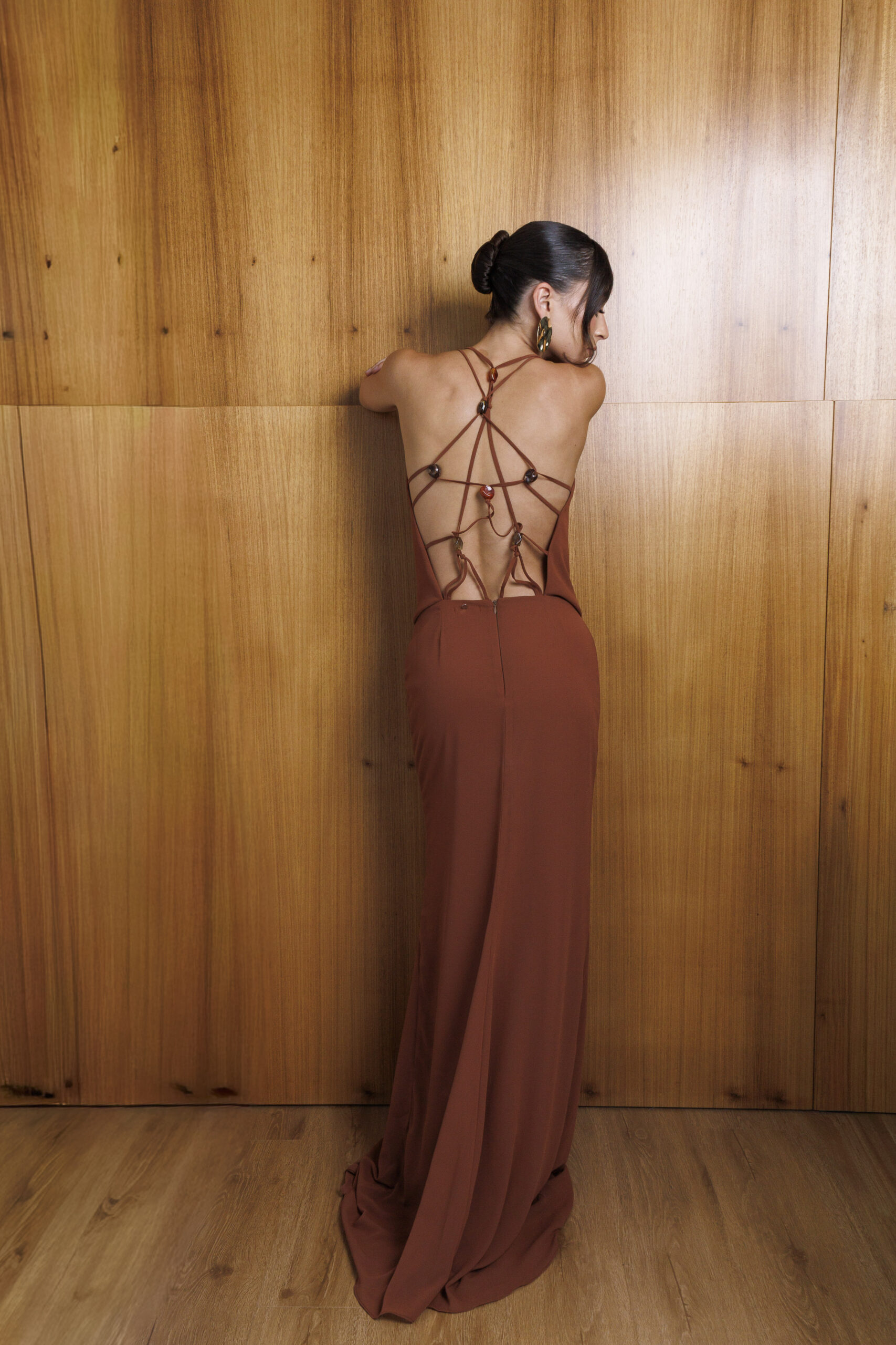 Vestido Isla Marrom - Imagem 4