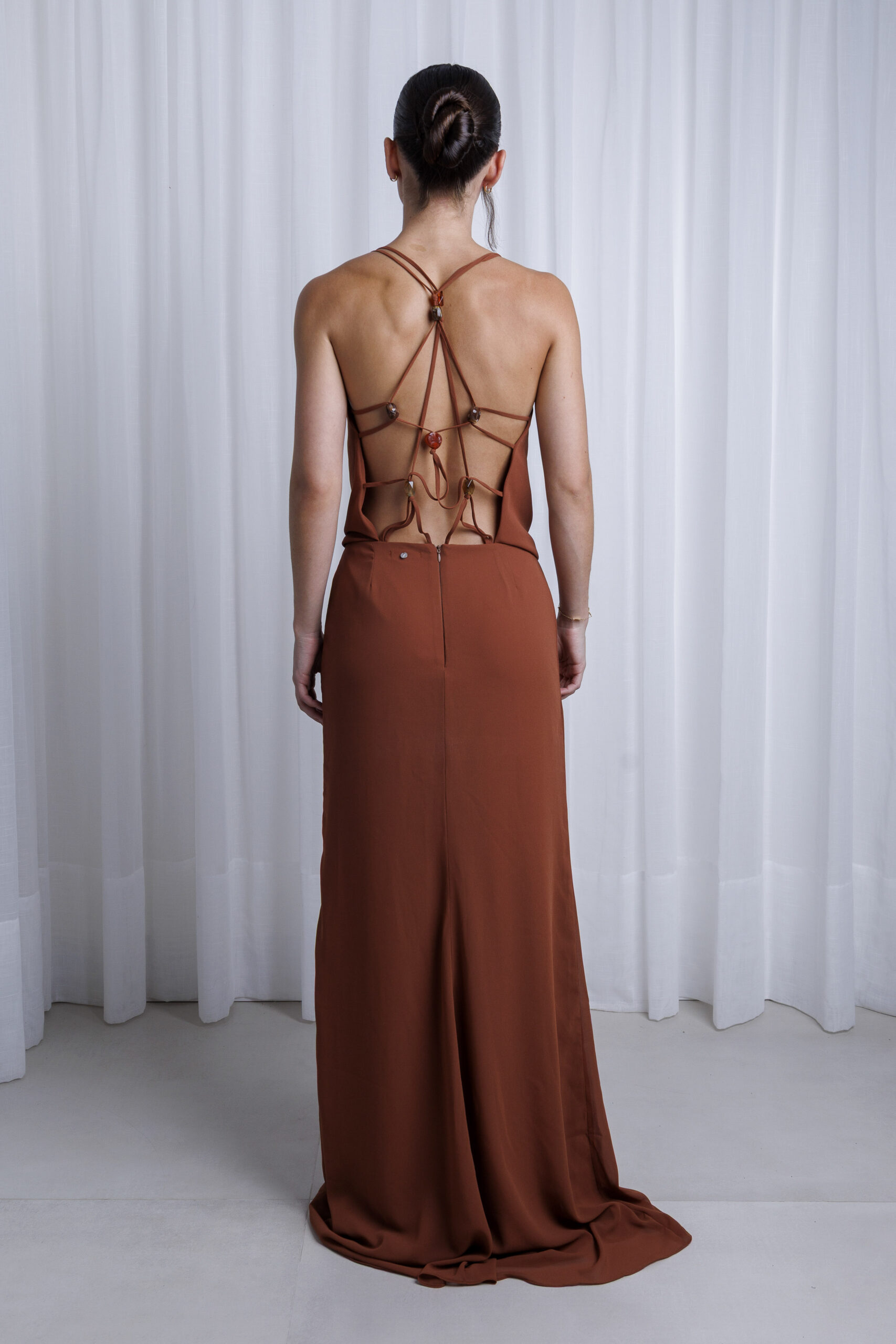 Vestido Isla Marrom - Imagem 2