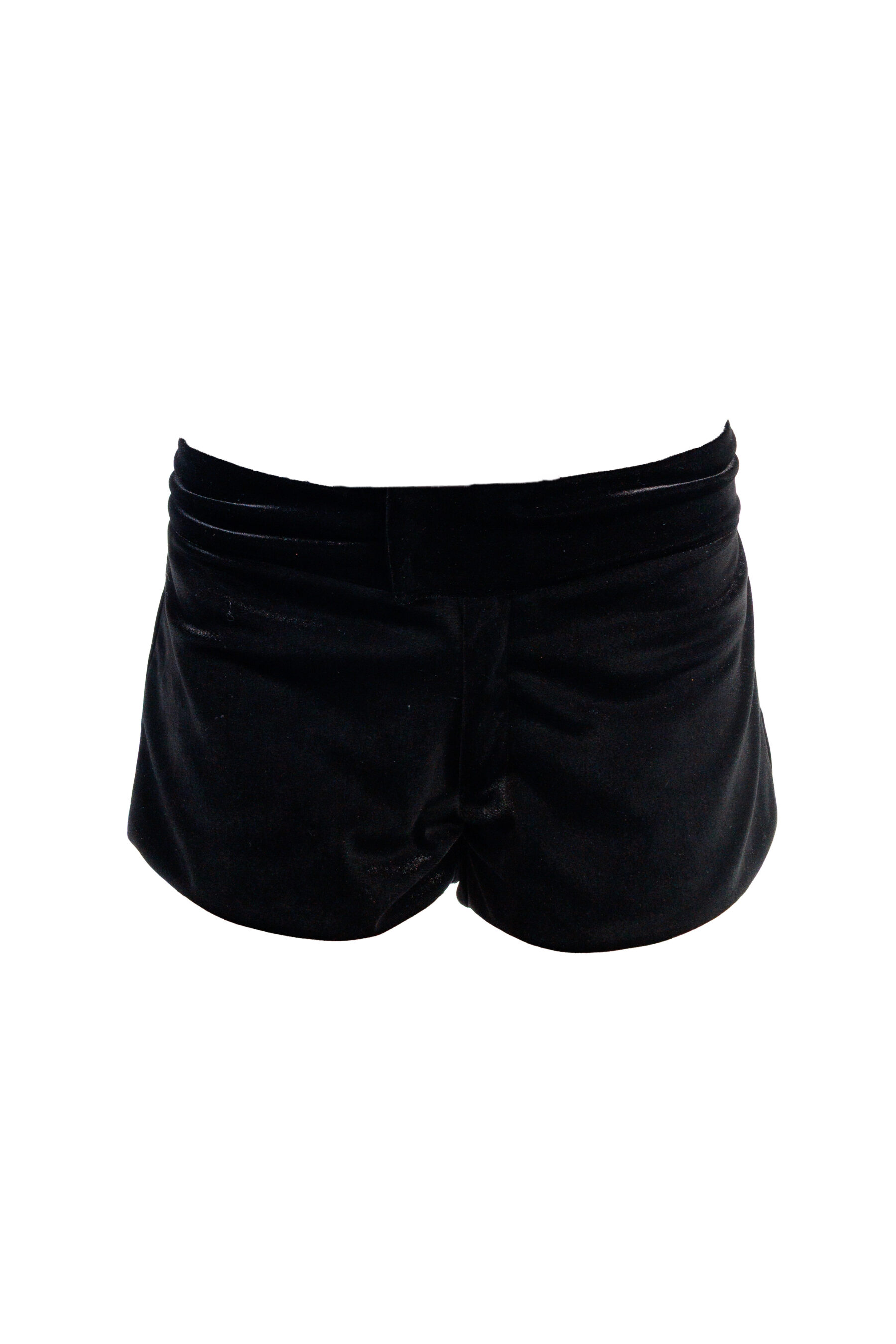 Mini Short Stela Veludo Preto
