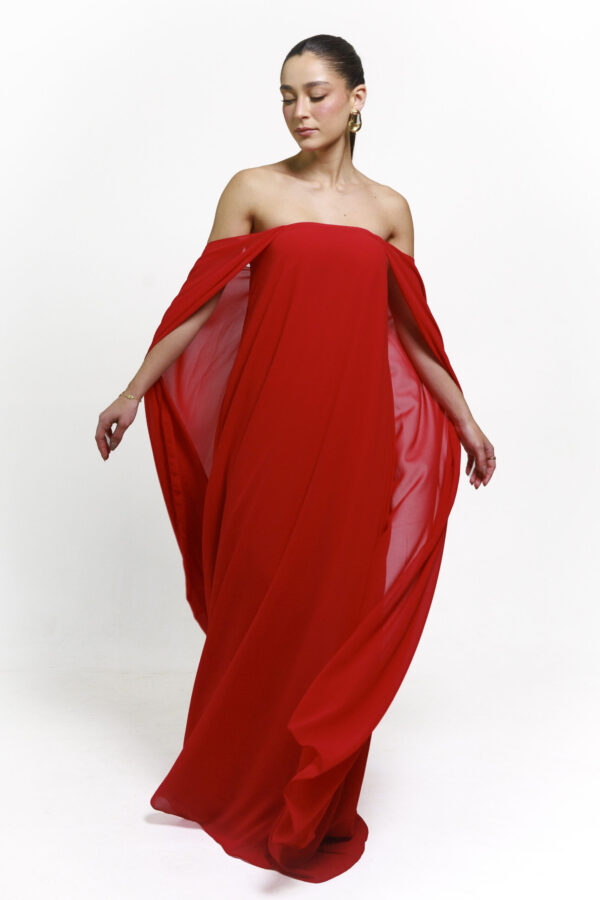Vestido Elena Vermelho